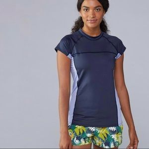 NWT Patagonia Micro Swell Rash Guard Short Sleeve
